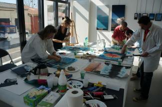 atelier peinture artiste