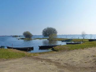Vue sur le Lac depuis Saint Lumine de Coutais