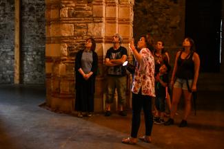 Site de l'abbatiale - Déas - visite guidée groupe patrimoine histoire architecture carolingienne 2