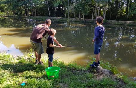 Animation pêche la chevrolière idée de sortie loisirs animation enfants proche nantes loire atlantique 