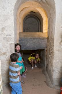 Crypte - Site de l'abbatiale - Déas