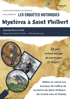 Enquête historique Saint Philbert-affiche