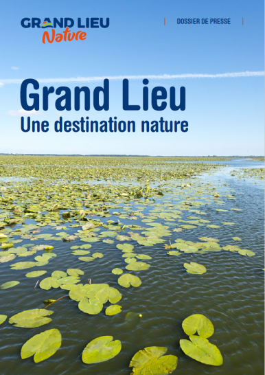 Grand Lieu Nature Tourisme page de couverture du dossier de presse