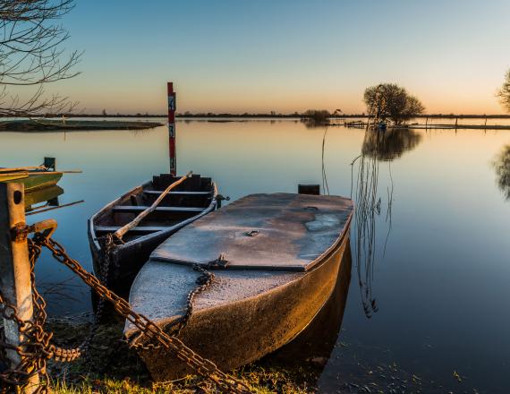 port st lumine de coutais hiver