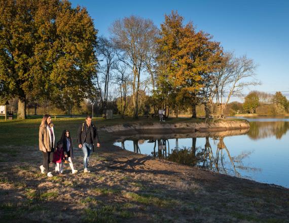 Parc de la Boulogne Grand Lieu lac Nantes Saint Philbert de Grand Lieu sortie famille nature