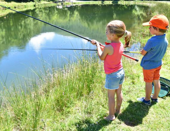 pêche grand lieu animation enfant adulte proche nantes mon premier poisson pêche au coup