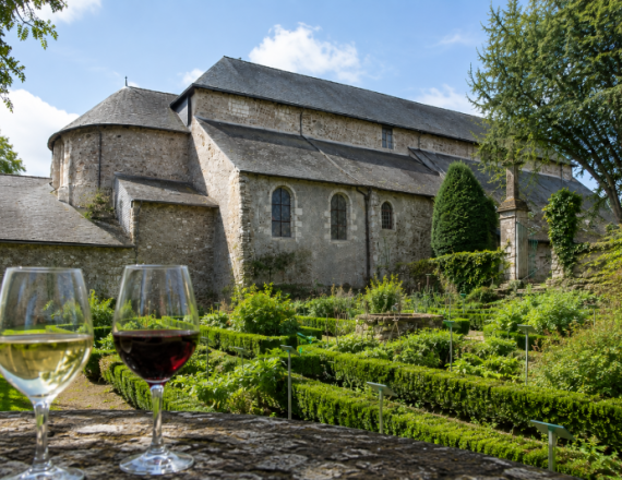 Abbatiale et dégustation