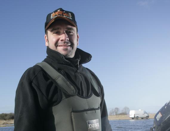 Frédéric Baudry pêcheur pro passay